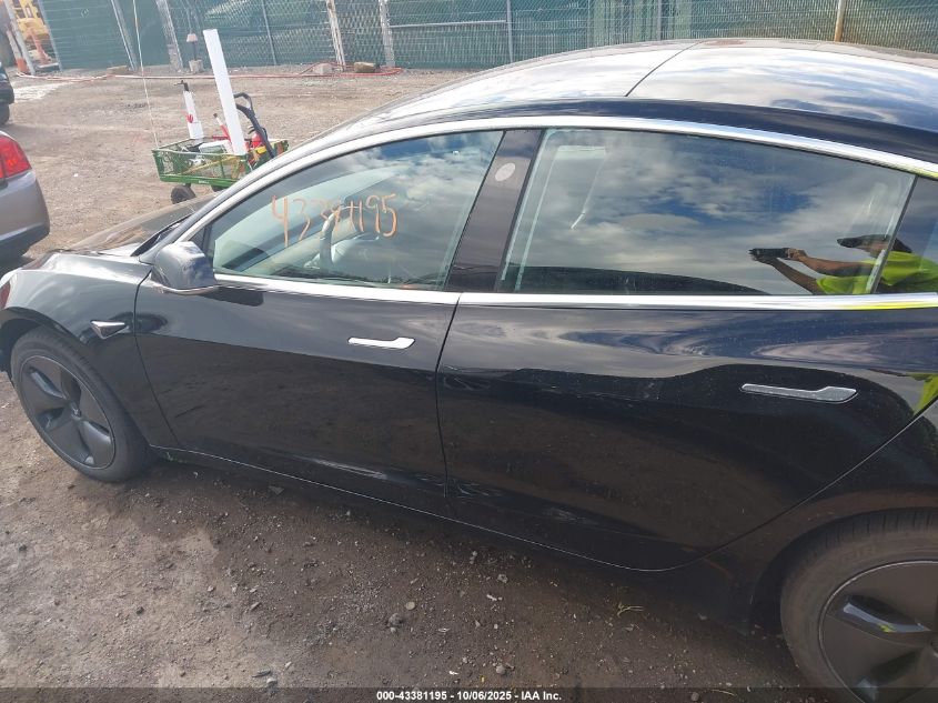 2018 Tesla Model 3 Long Range/Performance VIN: 5YJ3E1EB1JF103137 Lot: 43381195