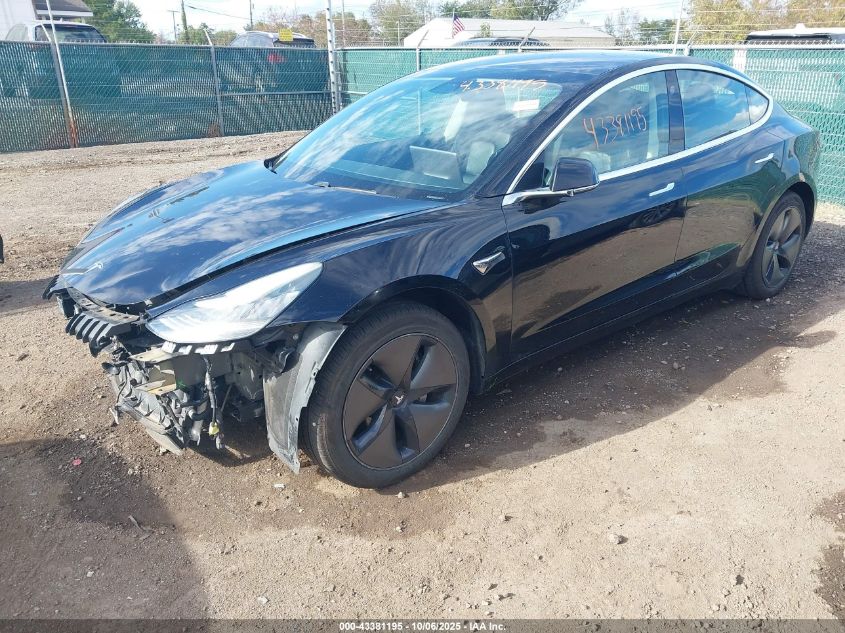 2018 Tesla Model 3 Long Range/Performance VIN: 5YJ3E1EB1JF103137 Lot: 43381195