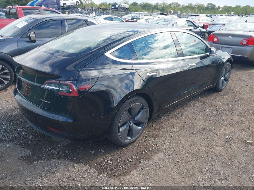2018 Tesla Model 3 Long Range/Performance VIN: 5YJ3E1EB1JF103137 Lot: 43381195