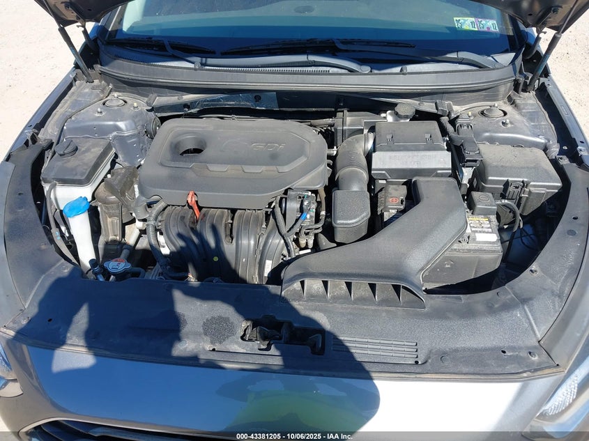 2019 Hyundai Sonata Se VIN: 5NPE24AF6KH734349 Lot: 43381205