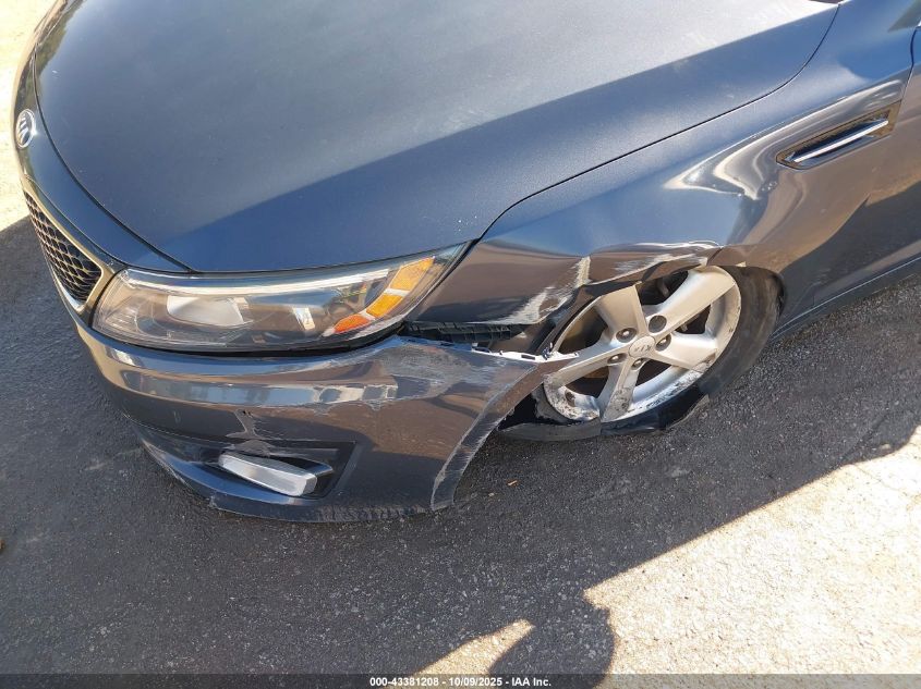 2015 Kia Optima Lx VIN: KNAGM4A70F5613122 Lot: 43381208