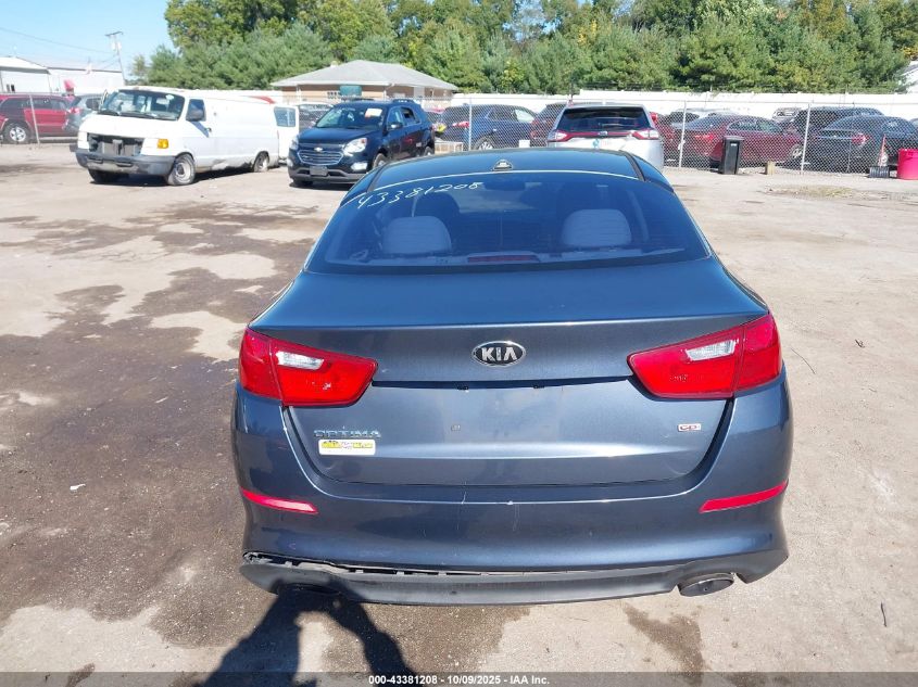 2015 Kia Optima Lx VIN: KNAGM4A70F5613122 Lot: 43381208