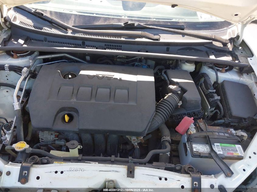 2017 Toyota Corolla L VIN: 2T1BURHE4HC752223 Lot: 43381212