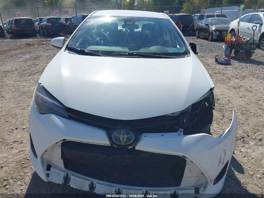 2017 Toyota Corolla L VIN: 2T1BURHE4HC752223 Lot: 43381212