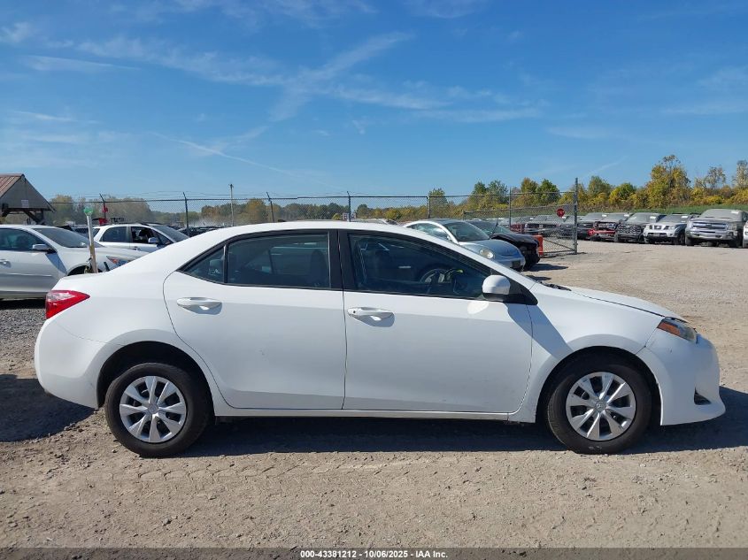 2017 Toyota Corolla L VIN: 2T1BURHE4HC752223 Lot: 43381212