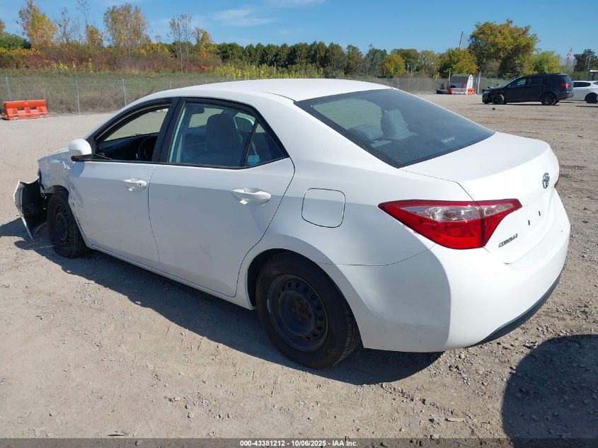 2017 Toyota Corolla L VIN: 2T1BURHE4HC752223 Lot: 43381212