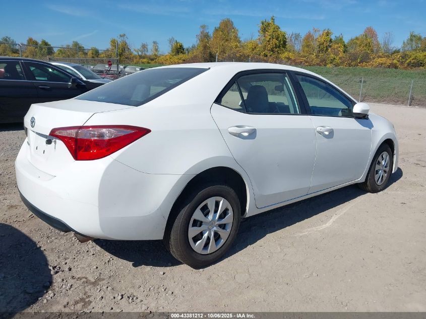 2017 Toyota Corolla L VIN: 2T1BURHE4HC752223 Lot: 43381212