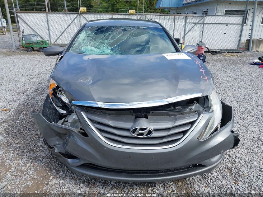 2013 Hyundai Sonata Gls VIN: 5NPEB4AC3DH519052 Lot: 43381214