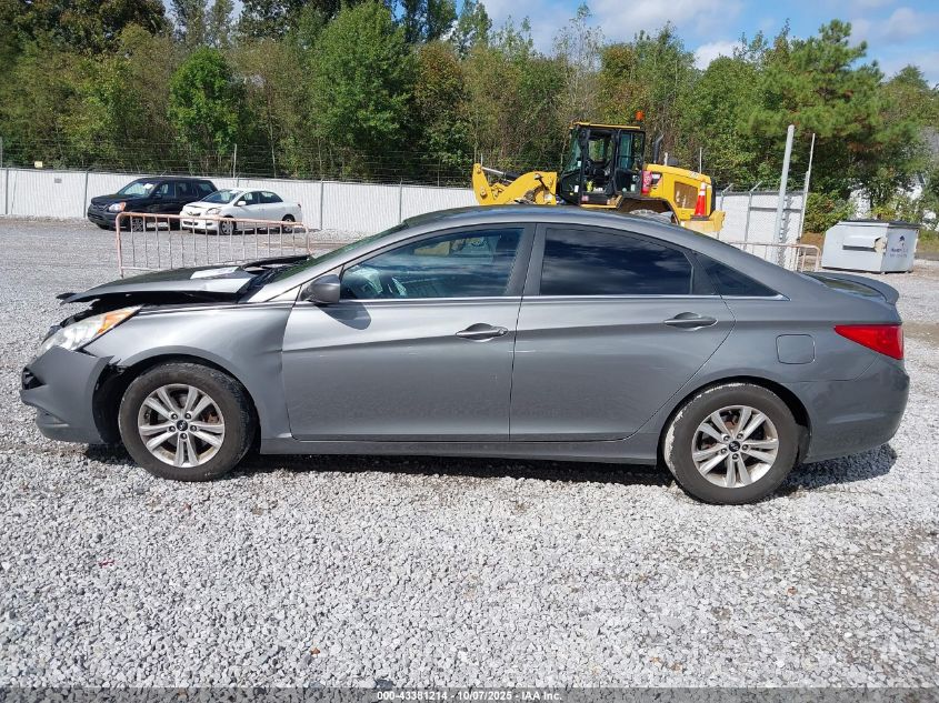 2013 Hyundai Sonata Gls VIN: 5NPEB4AC3DH519052 Lot: 43381214