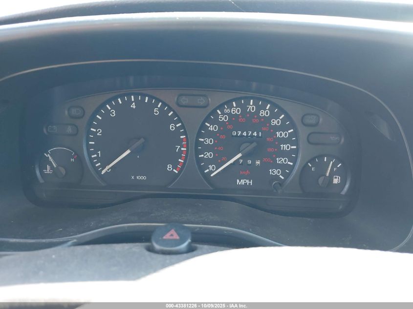 1999 Mercury Mystique Gs VIN: 1MEFM6539XK638457 Lot: 43381226