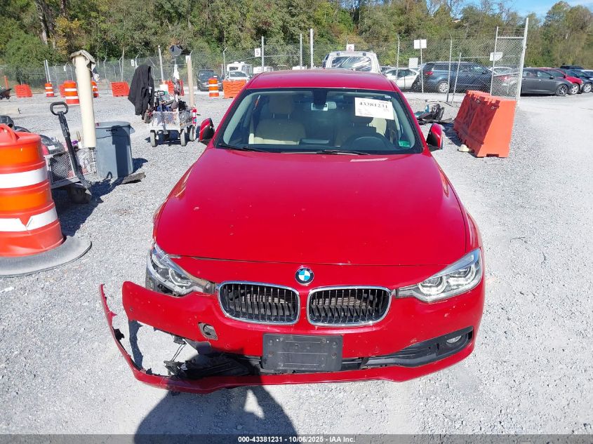 2018 BMW 320I xDrive VIN: WBA8A3C54JA505279 Lot: 43381231