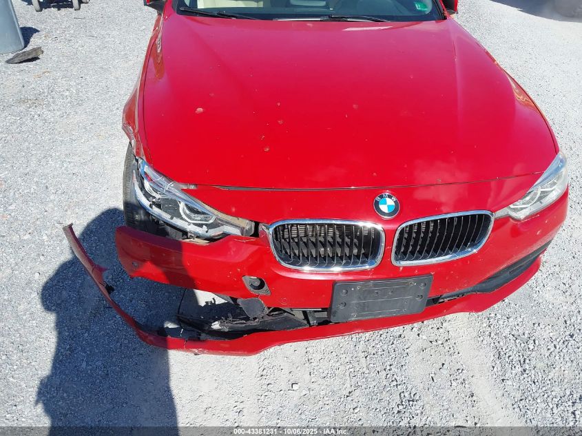 2018 BMW 320I xDrive VIN: WBA8A3C54JA505279 Lot: 43381231