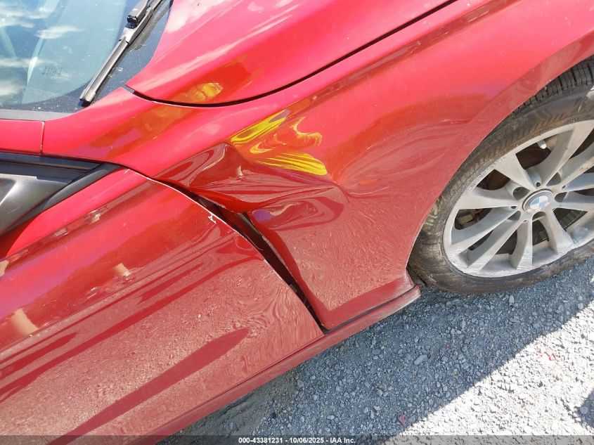 2018 BMW 320I xDrive VIN: WBA8A3C54JA505279 Lot: 43381231