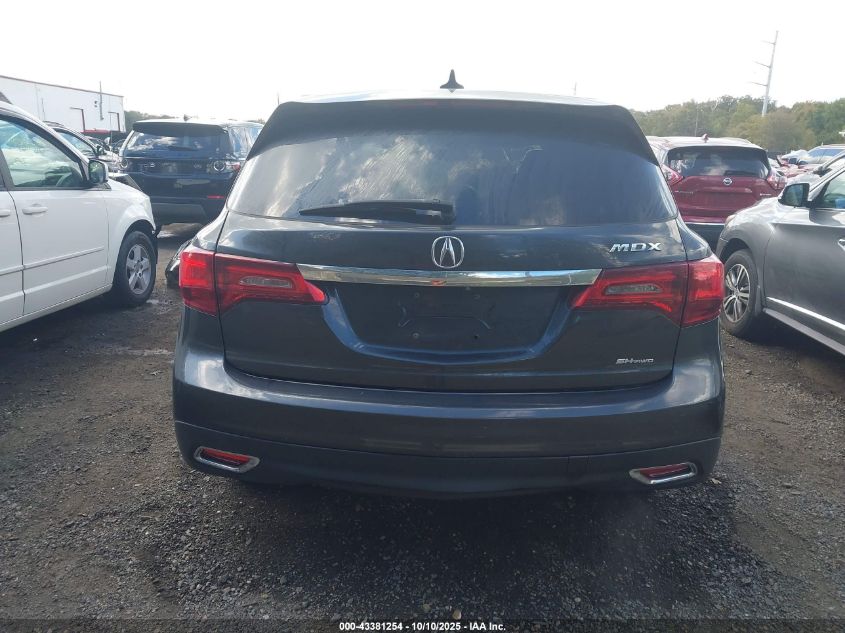 2015 Acura Mdx Technology Package VIN: 5FRYD4H42FB005506 Lot: 43381254
