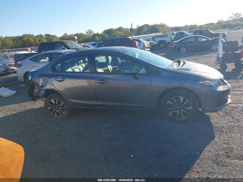 2013 Honda Civic Ex-L VIN: 19XFB2F93DE288468 Lot: 43381266