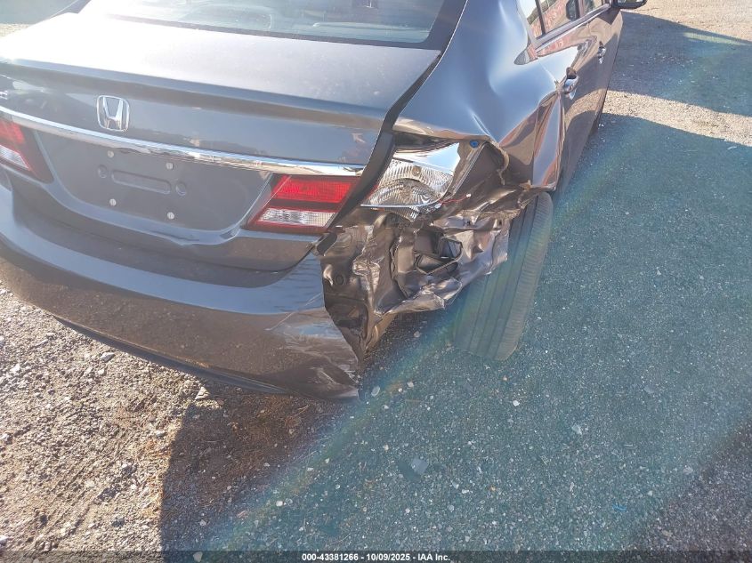 2013 Honda Civic Ex-L VIN: 19XFB2F93DE288468 Lot: 43381266