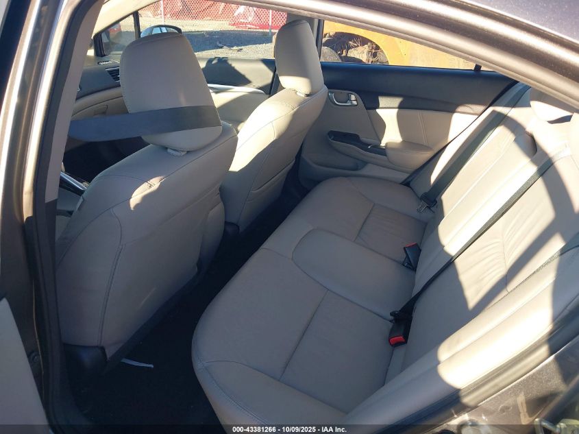 2013 Honda Civic Ex-L VIN: 19XFB2F93DE288468 Lot: 43381266