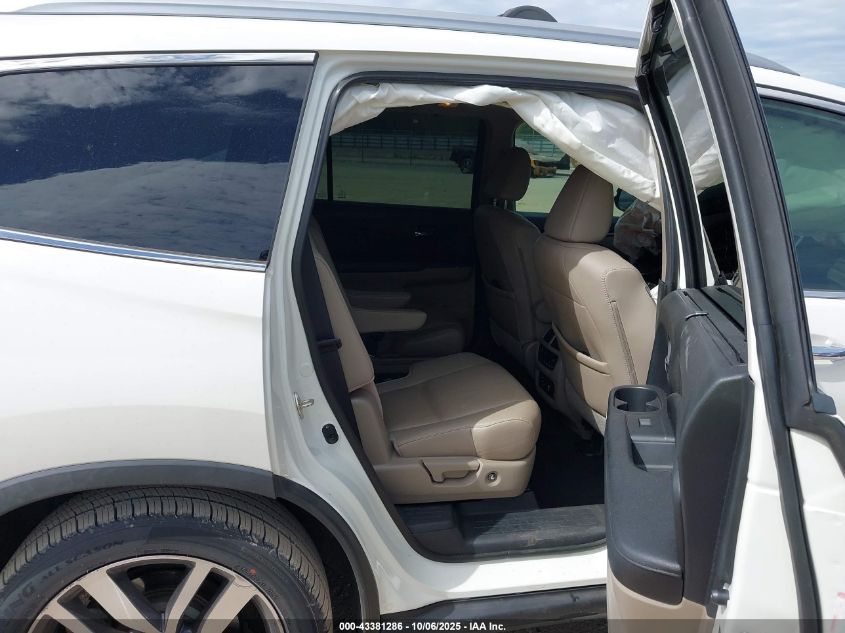 2017 Honda Pilot Elite VIN: 5FNYF6H00HB002353 Lot: 43381286