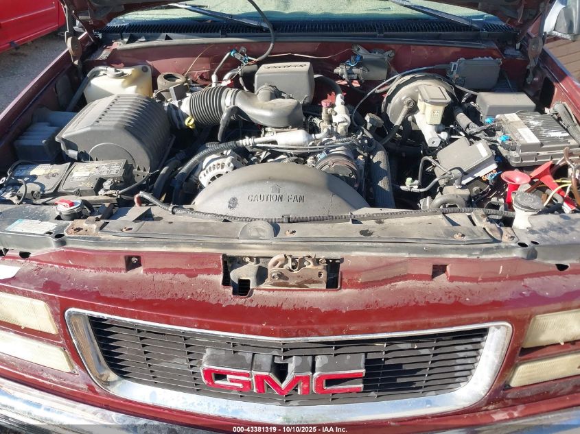 1999 GMC Yukon Slt VIN: 1GKEC13R4XR508043 Lot: 43381319