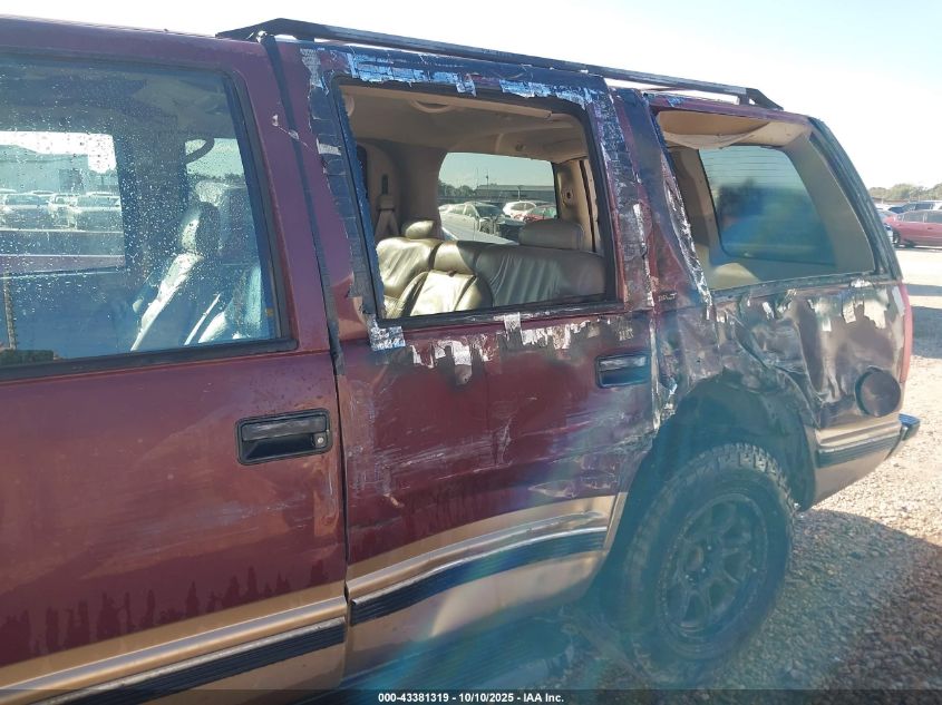 1999 GMC Yukon Slt VIN: 1GKEC13R4XR508043 Lot: 43381319