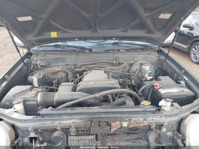 2003 Toyota Tundra Sr5 V8 VIN: 5TBBT44193S335617 Lot: 43381320