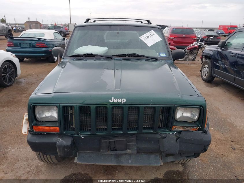 2001 Jeep Cherokee Sport VIN: 1J4FF48SX1L533795 Lot: 43381326
