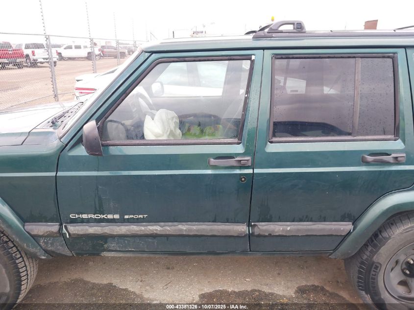 2001 Jeep Cherokee Sport VIN: 1J4FF48SX1L533795 Lot: 43381326