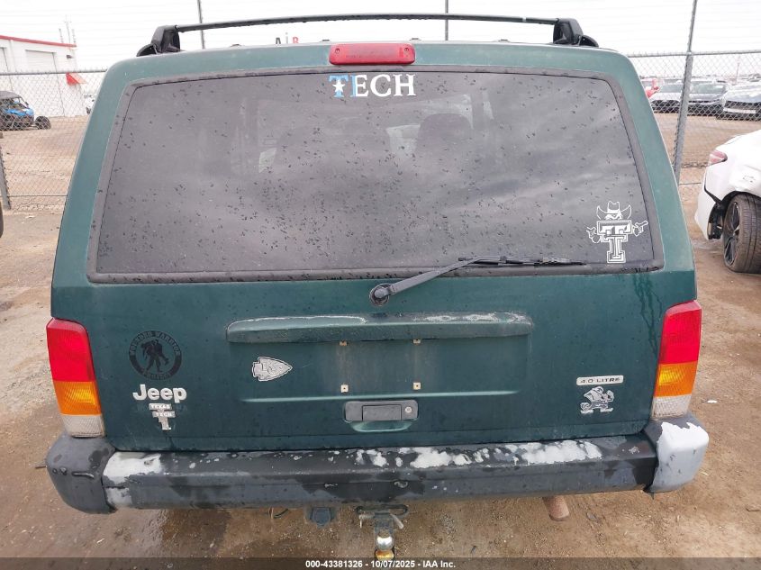 2001 Jeep Cherokee Sport VIN: 1J4FF48SX1L533795 Lot: 43381326