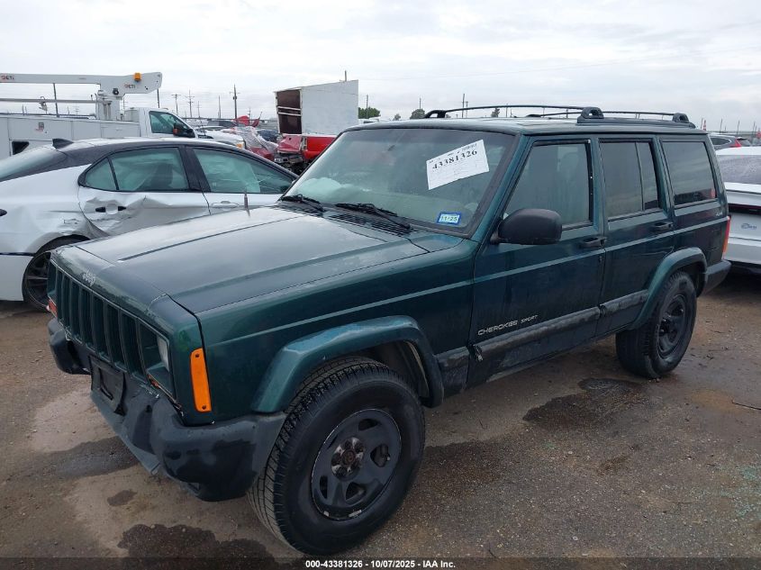 2001 Jeep Cherokee Sport VIN: 1J4FF48SX1L533795 Lot: 43381326