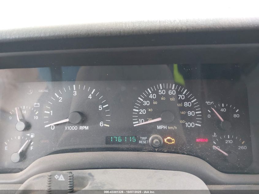 2001 Jeep Cherokee Sport VIN: 1J4FF48SX1L533795 Lot: 43381326