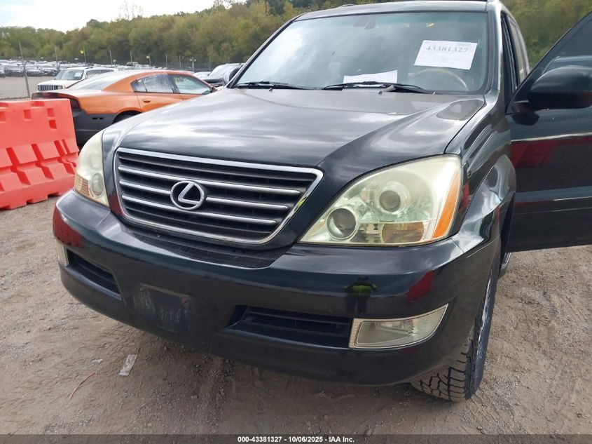 2005 Lexus Gx 470 VIN: JTJBT20X350092718 Lot: 43381327