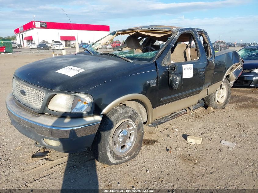 2000 Ford F-150 Lariat/Work Series/Xl/Xlt VIN: 1FTRX18W9YNB24929 Lot: 43381328