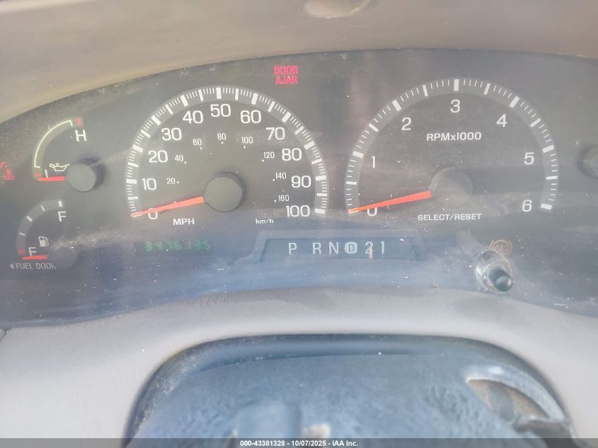 2000 Ford F-150 Lariat/Work Series/Xl/Xlt VIN: 1FTRX18W9YNB24929 Lot: 43381328