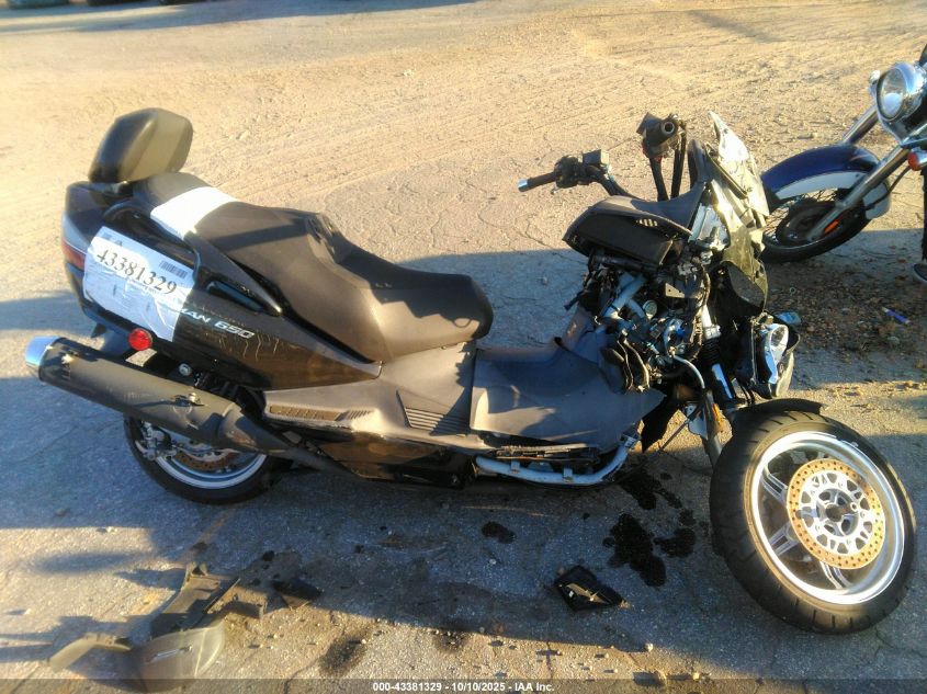 2008 Suzuki An650 A VIN: JS1CP51B282100925 Lot: 43381329