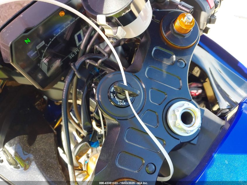 2025 Yamaha Yzfr7 VIN: JYARM38E3SA018756 Lot: 43381333