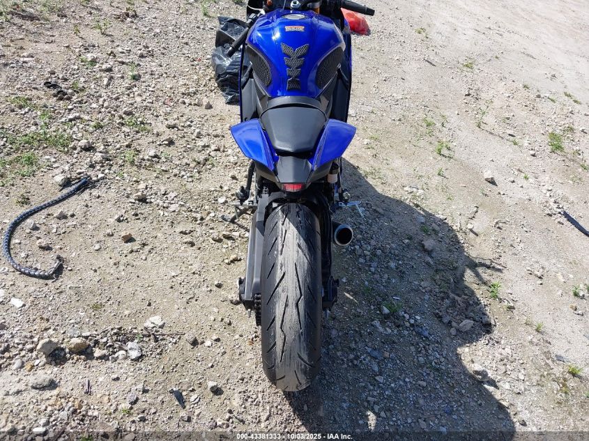2025 Yamaha Yzfr7 VIN: JYARM38E3SA018756 Lot: 43381333