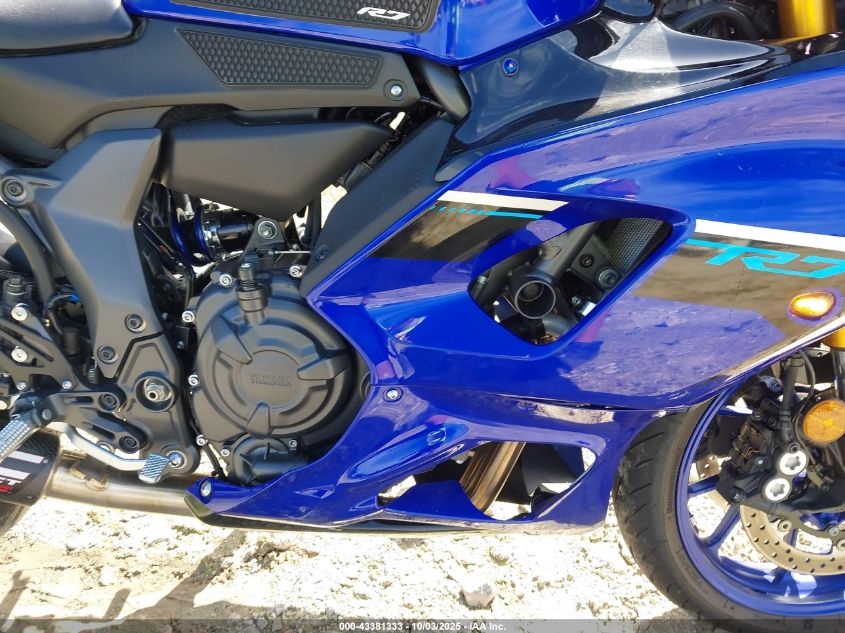 2025 Yamaha Yzfr7 VIN: JYARM38E3SA018756 Lot: 43381333