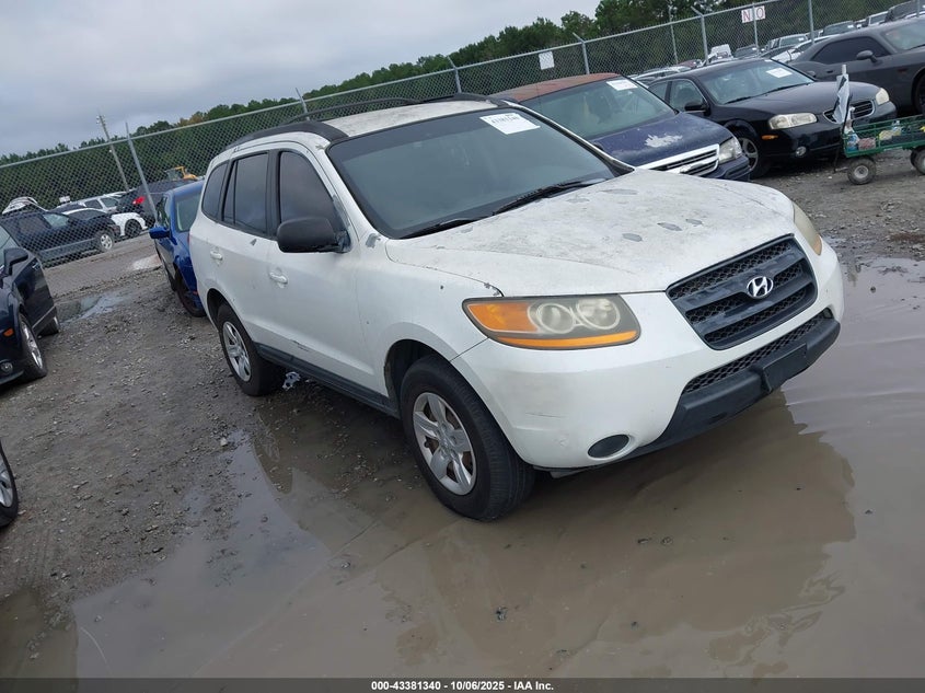 5NMSG13D69H242720 2009 Hyundai Santa Fe Gls auction photo 1