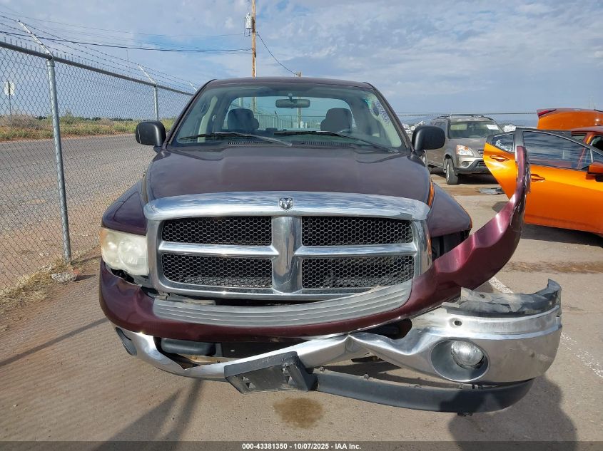2005 Dodge Ram 1500 Slt/Laramie VIN: 1D7HA18DX5S152902 Lot: 43381350