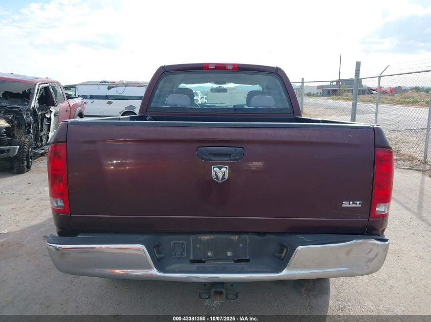 2005 Dodge Ram 1500 Slt/Laramie VIN: 1D7HA18DX5S152902 Lot: 43381350