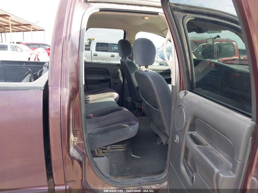 2005 Dodge Ram 1500 Slt/Laramie VIN: 1D7HA18DX5S152902 Lot: 43381350