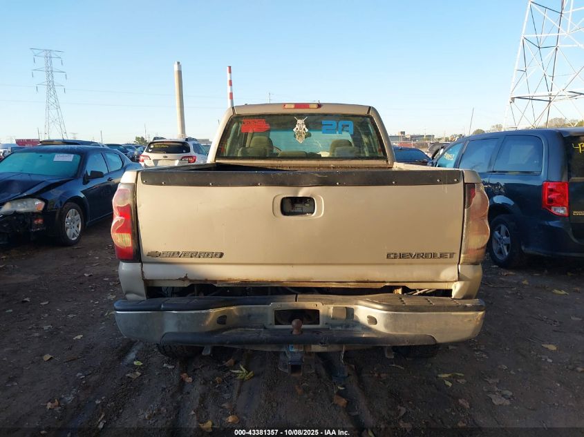 2005 Chevrolet Silverado 2500Hd Ls VIN: 1GCHK23205F849040 Lot: 43381357