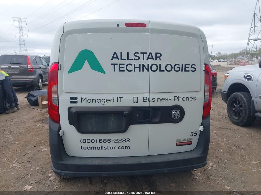 2020 Ram Promaster City Tradesman VIN: ZFBHRFABXL6S37370 Lot: 43381365