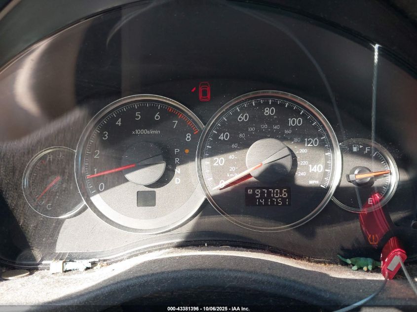 2009 Subaru Outback 2.5I Limited VIN: 4S4BP66C297335298 Lot: 43381396