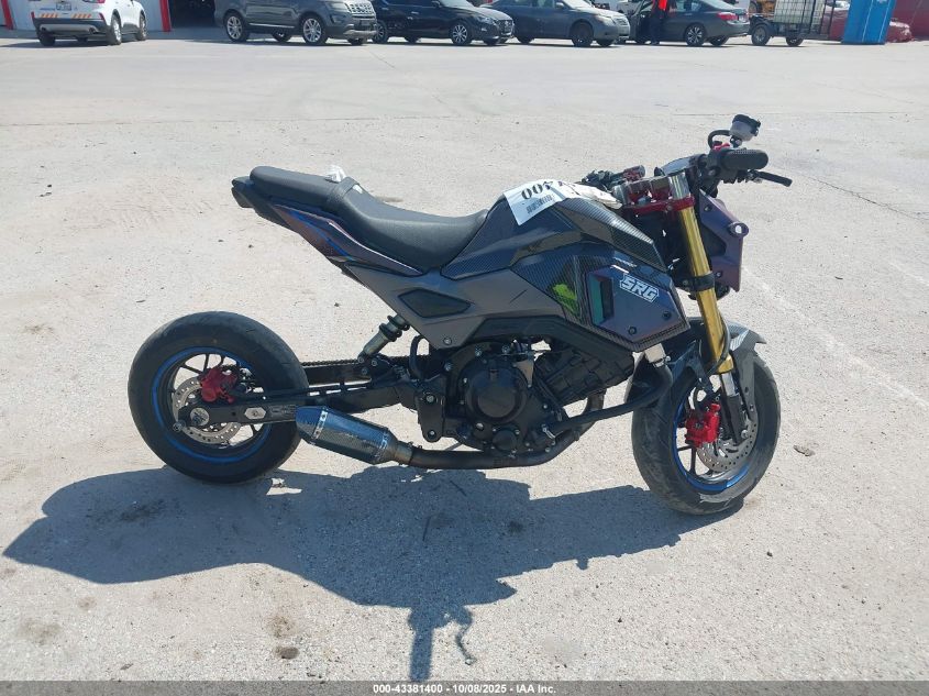2017 Honda Grom 125 VIN: MLHJC6117H5202514 Lot: 43381400