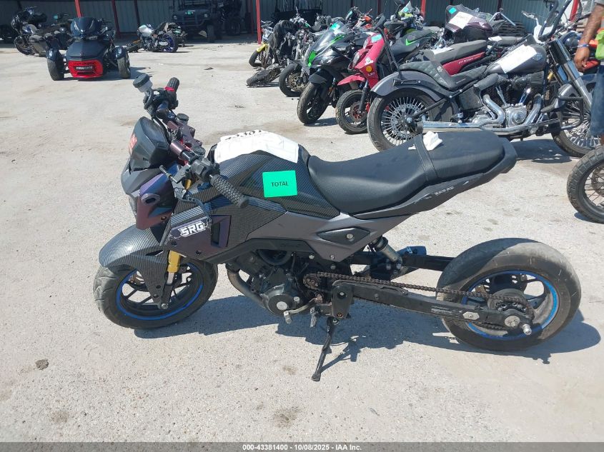 2017 Honda Grom 125 VIN: MLHJC6117H5202514 Lot: 43381400