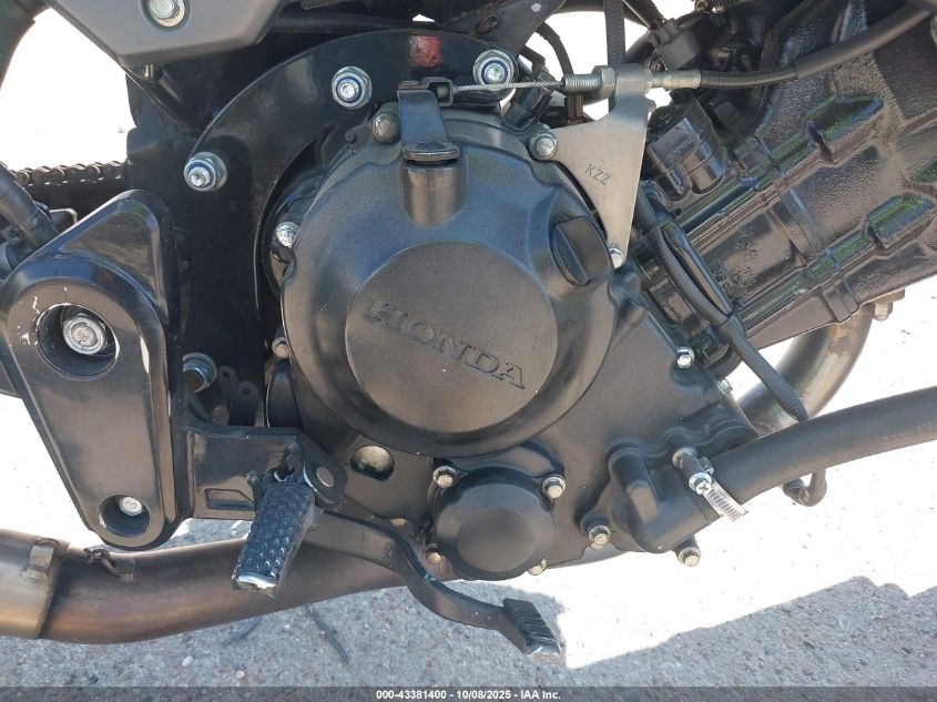 2017 Honda Grom 125 VIN: MLHJC6117H5202514 Lot: 43381400