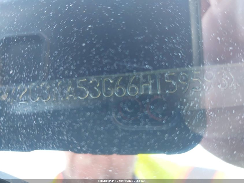 2006 Chrysler 300 Touring VIN: 2C3KA53G66H159593 Lot: 43381410