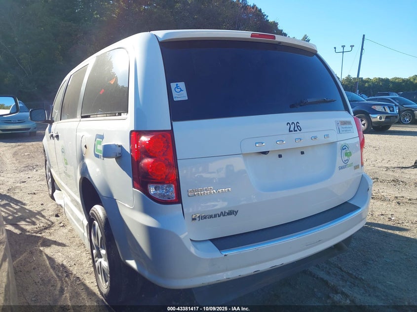 2019 DODGE GRAND CARAVAN SE 2C7WDGBG0KR538517