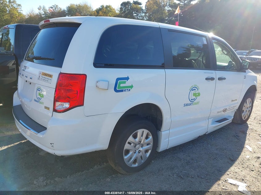 2019 DODGE GRAND CARAVAN SE 2C7WDGBG0KR538517